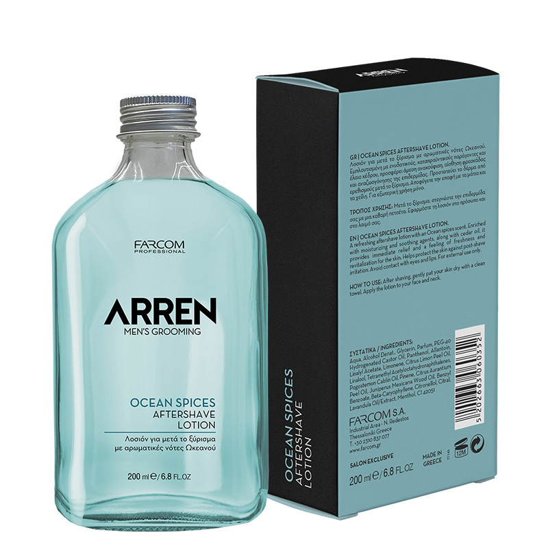 ARREN AFTERSHAVE LOTION OCEAN SPICES 200ML